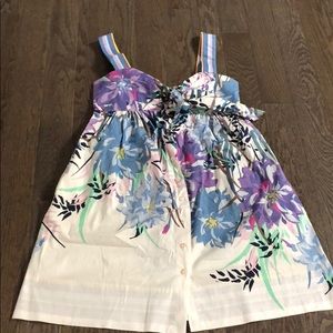 Elie Tahari cotton print dress